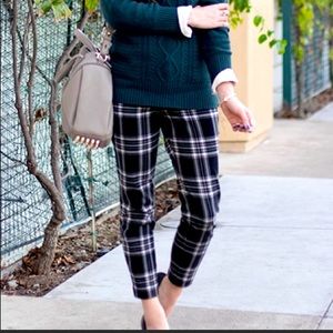 Old navy plaid pixie pants